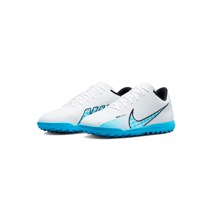 Chuteira Nike Society Mercurial Vapor 15 Club Branco/ Azul