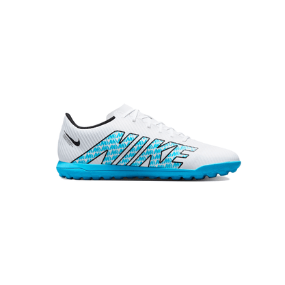 Chuteira Nike Society Mercurial Vapor 15 Club Branco/ Azul