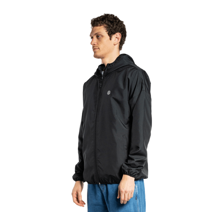Jaqueta Element Corta Vento Alder Nano Eco Preto