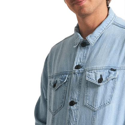 Jaqueta Hurley Jeans Hard Azul