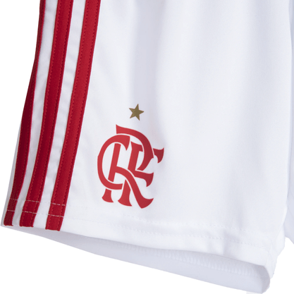 Mini Uniforme Flamengo Adidas Kit 1 Preto/ Vermelho