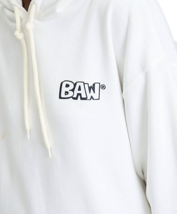 Moletom Baw Canguru Hoddie Crew Off-White