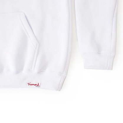 Moletom Diamond Canguru Fechado Og Branco