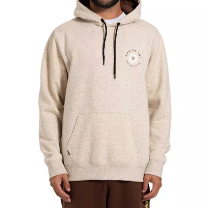 Moletom Hurley Canguru Natural Off White