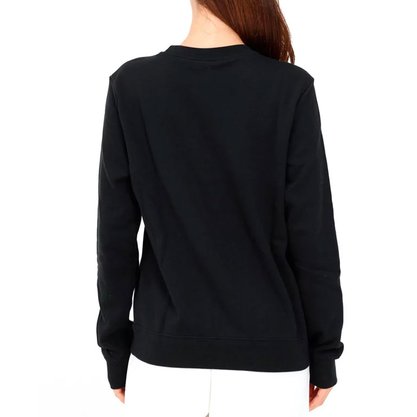 Moletom Nike Careca Sportswear Club Fleece Crew Preto