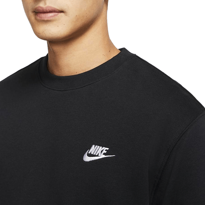 Moletom Nike Careca Sportswear Club Preto