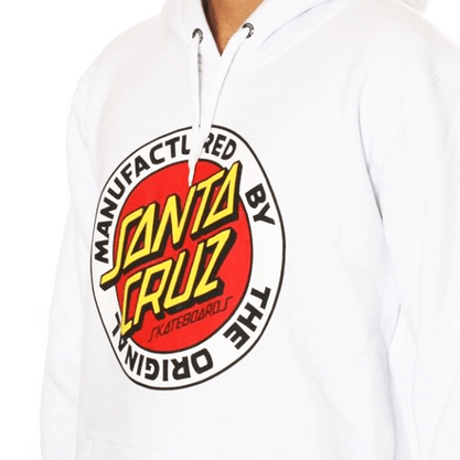Moletom Santa Cruz Canguru MFG Dot Branco