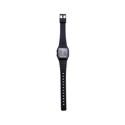 Relógio Casio Analógico Digital Vintage Preto/ Cinza AW-48HE