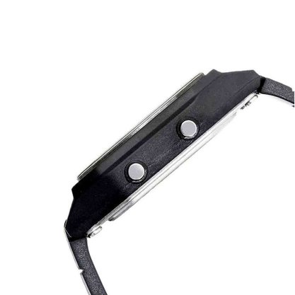Relógio Casio Analógico Digital Vintage Preto/ Off-White AW-48HE