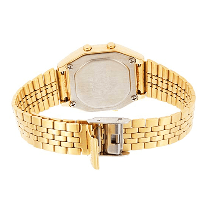 Relógio Casio Digital Dourado LA680WGA-1BDF