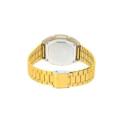Relógio Casio Digital Vintage Dourado B640WGG