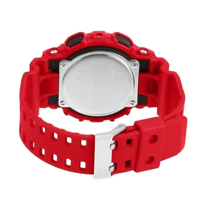 Relógio G-Shock Casio Digital/Analógico Vermelho GA-100B-4ADR