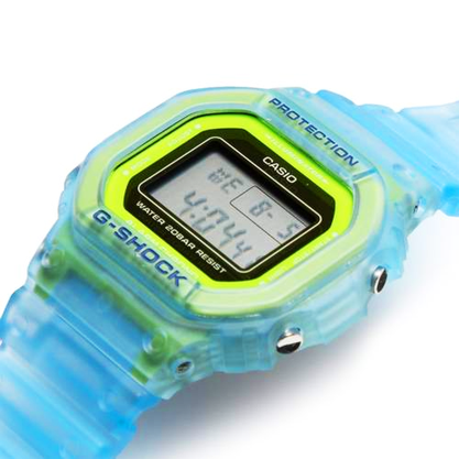 Relógio G-Shock Casio Digital Azul Claro DW-5600LS-2DR