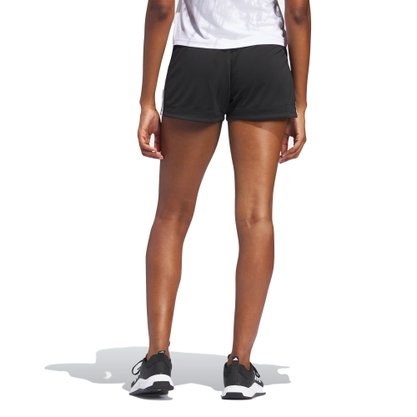 Short Adidas 3-Stripes Pacer Preto/ Branco