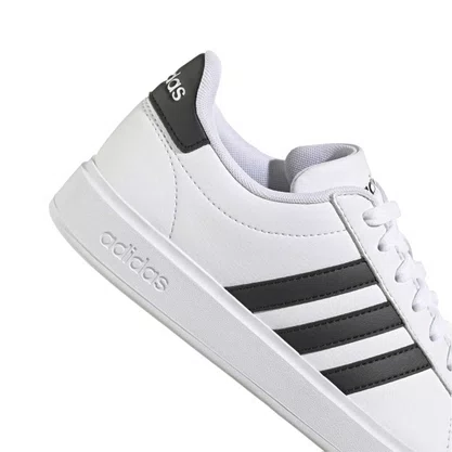 Tênis Adidas Grand Court 2.0 Lifestyle Branco/ Preto