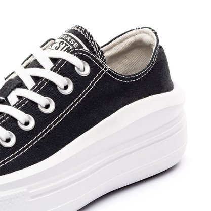 Tênis All Star Converse Chuck Taylor Move Ox Preto/ Branco