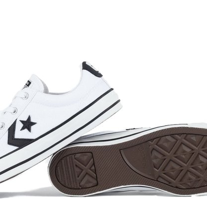 Tênis All Star Converse Star Player Ox Essential Branco/ Preto