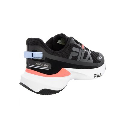 Tênis Fila Recovery Preto/ Rosa