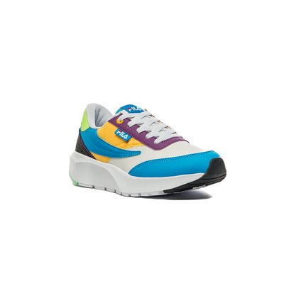 Tênis Fila Renno Sport Branco/ Azul e Roxo