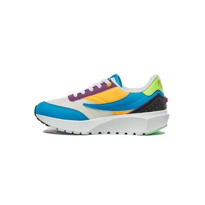 Tênis Fila Renno Sport Branco/ Azul e Roxo