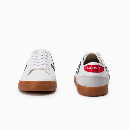 Tênis Lacoste Sideline Off White Couro