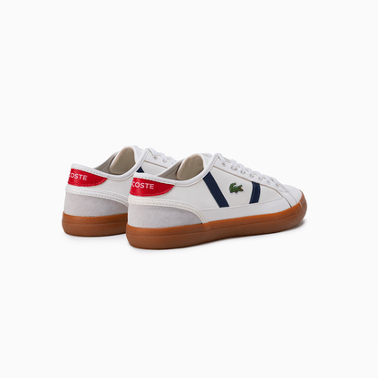 Tênis Lacoste Sideline Off White Couro