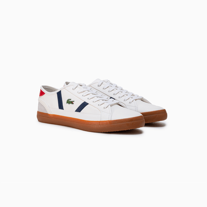 Tênis Lacoste Sideline Off White Couro