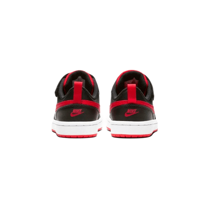 Tênis Nike Court Borough Low 2 Preto/ Vermelho
