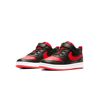 Tênis Nike Court Borough Low 2 Preto/ Vermelho