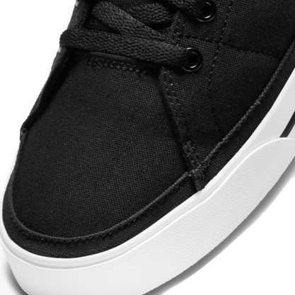 Tênis Nike Court Legacy Canvas Preto/ Branco