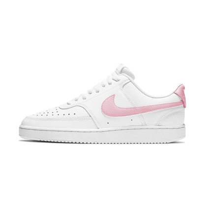 Tênis Nike Court Vision Low Branco/ Rosa