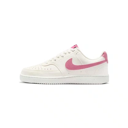 Tênis Nike Court Vision Low Branco/ Rosa