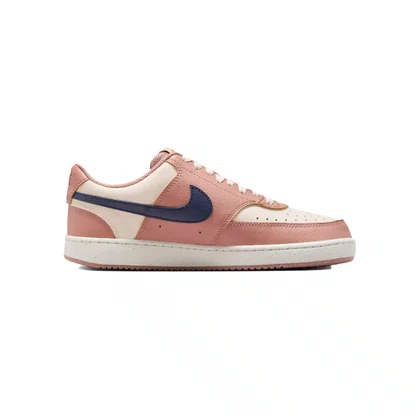 Tênis Nike Court Vision Low Rose/ Off White