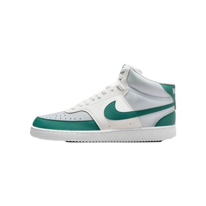 Tênis Nike Court Vision Mid Branco/ Verde e Cinza