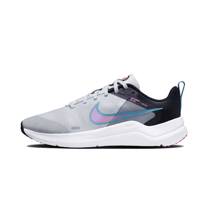Tênis Nike Downshifter 12 Cinza/ Rosa