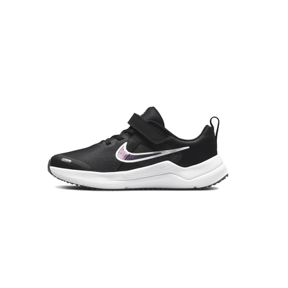 Tênis Nike Downshifter 12 JR Preto/ Branco