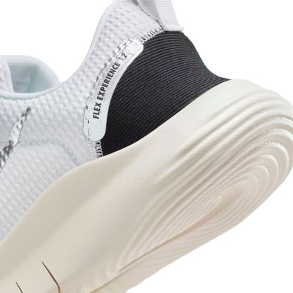 Tênis Nike Flex Experience 12 Branco/ Prata