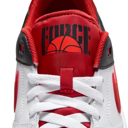 Tênis Nike Full Force Low Branco/ Vermelho