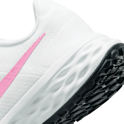 Tênis Nike Revolution 6 Next Nature Branco/ Rosa