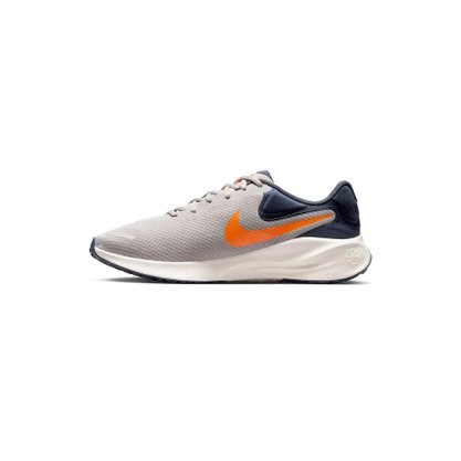 Tênis Nike Revolution 7 Cinza/ Azul Marinho
