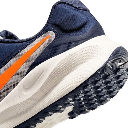 Tênis Nike Revolution 7 Cinza/ Azul Marinho