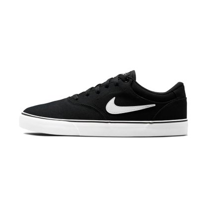 Tênis Nike SB Chron 2 Camurça Preto/ Branco
