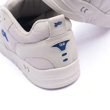 Tênis Öus Fluente Essencial Off White/ Azul