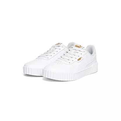 Tênis Puma Carina 3.0 Branco/ Dourado