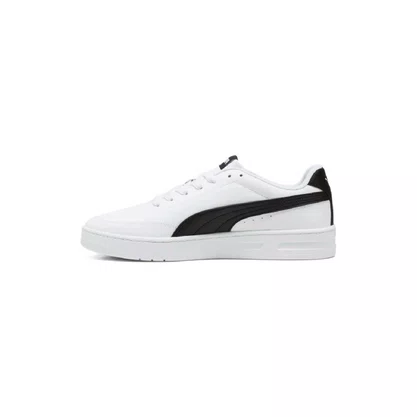 Tênis Puma Court Classic Clean Branco/ Preto