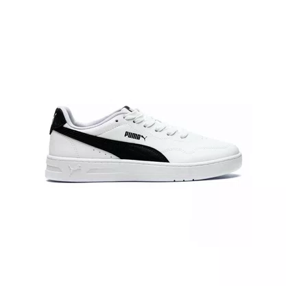 Tênis Puma Court Lally Branco/ Preto Tênis Puma Court Lally Branco/ Preto