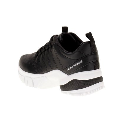 Tênis Ramarim Chunky Dreams Preto/ Branco