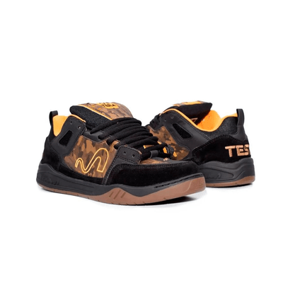 Tênis Tesla Nine Preto/ Laranja e Camo
