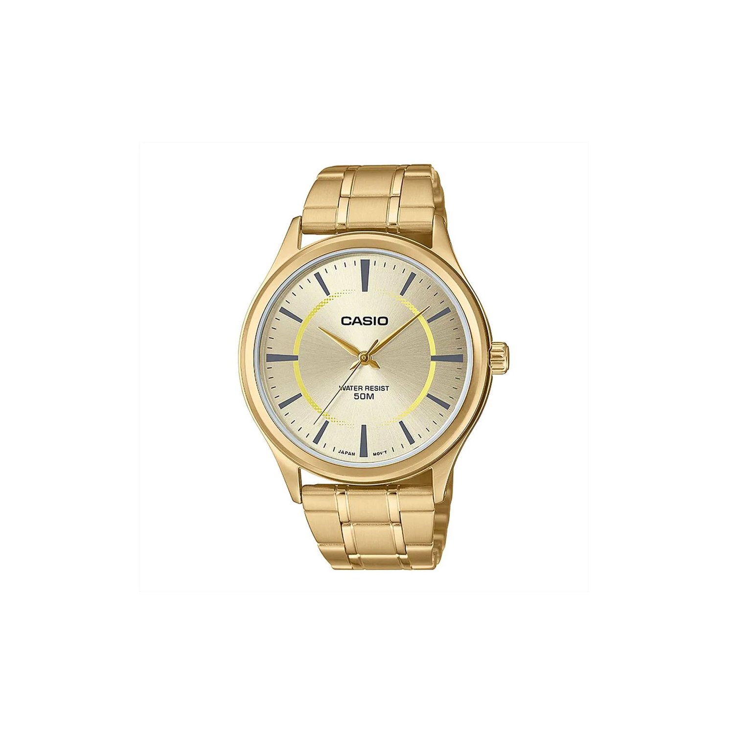 Relógio Casio Analógico Vintage Dourado LTC-100G-9EVD