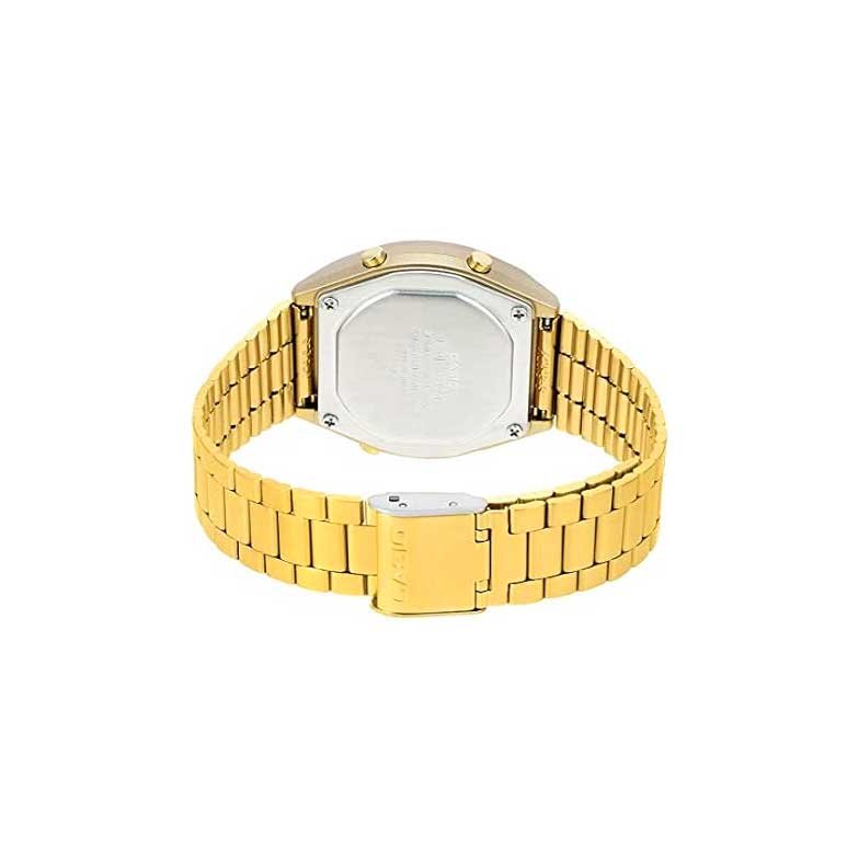 Relógio Casio Digital Vintage Dourado B640WGG
